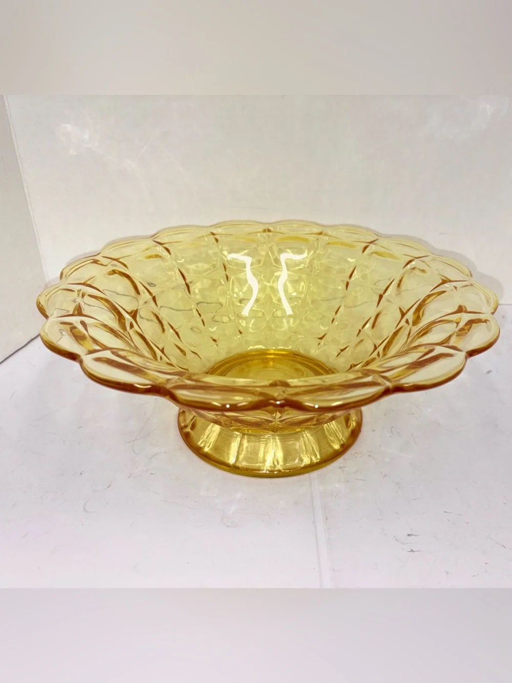 Vintage Depression Glass Bowl